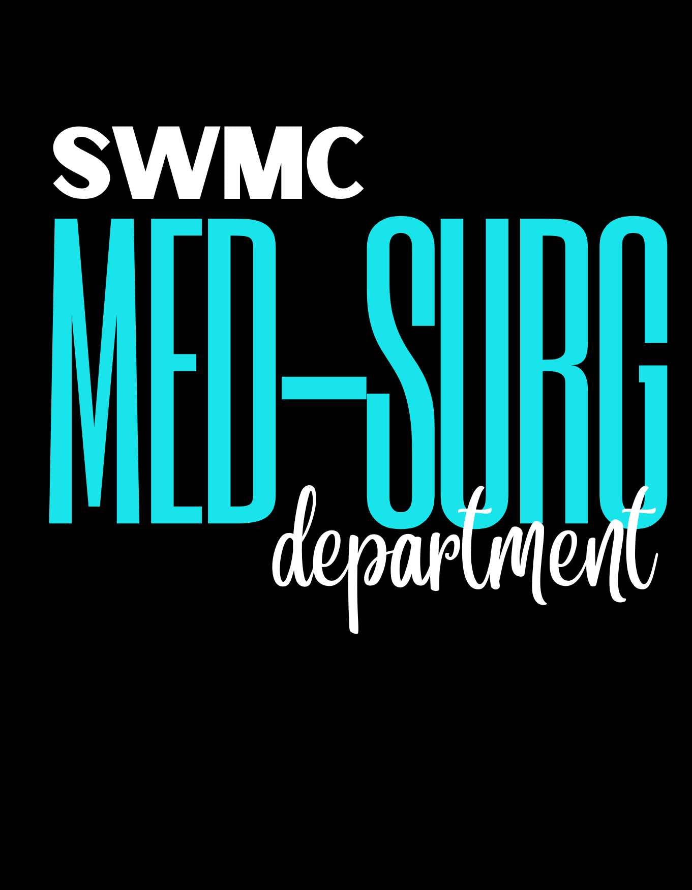 SWMC Med-Surg Department Apparel