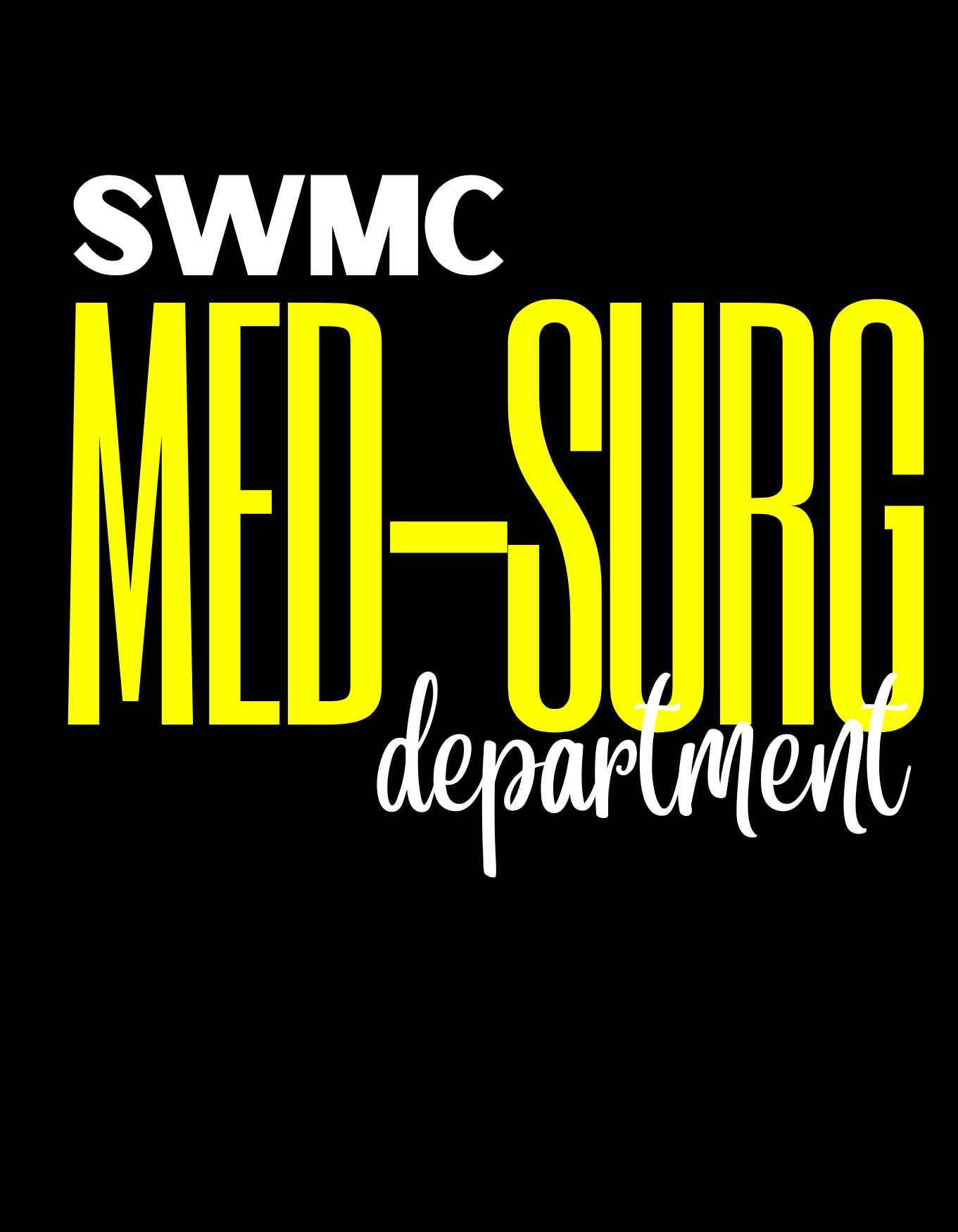 SWMC Med-Surg Department Apparel