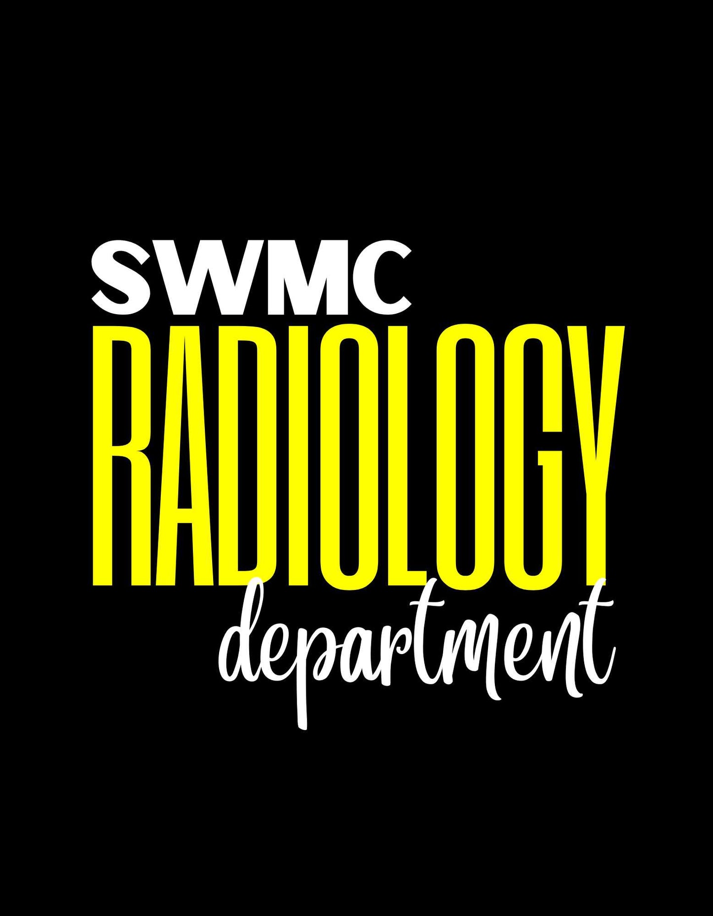 SWMC Radiology Department Apparel