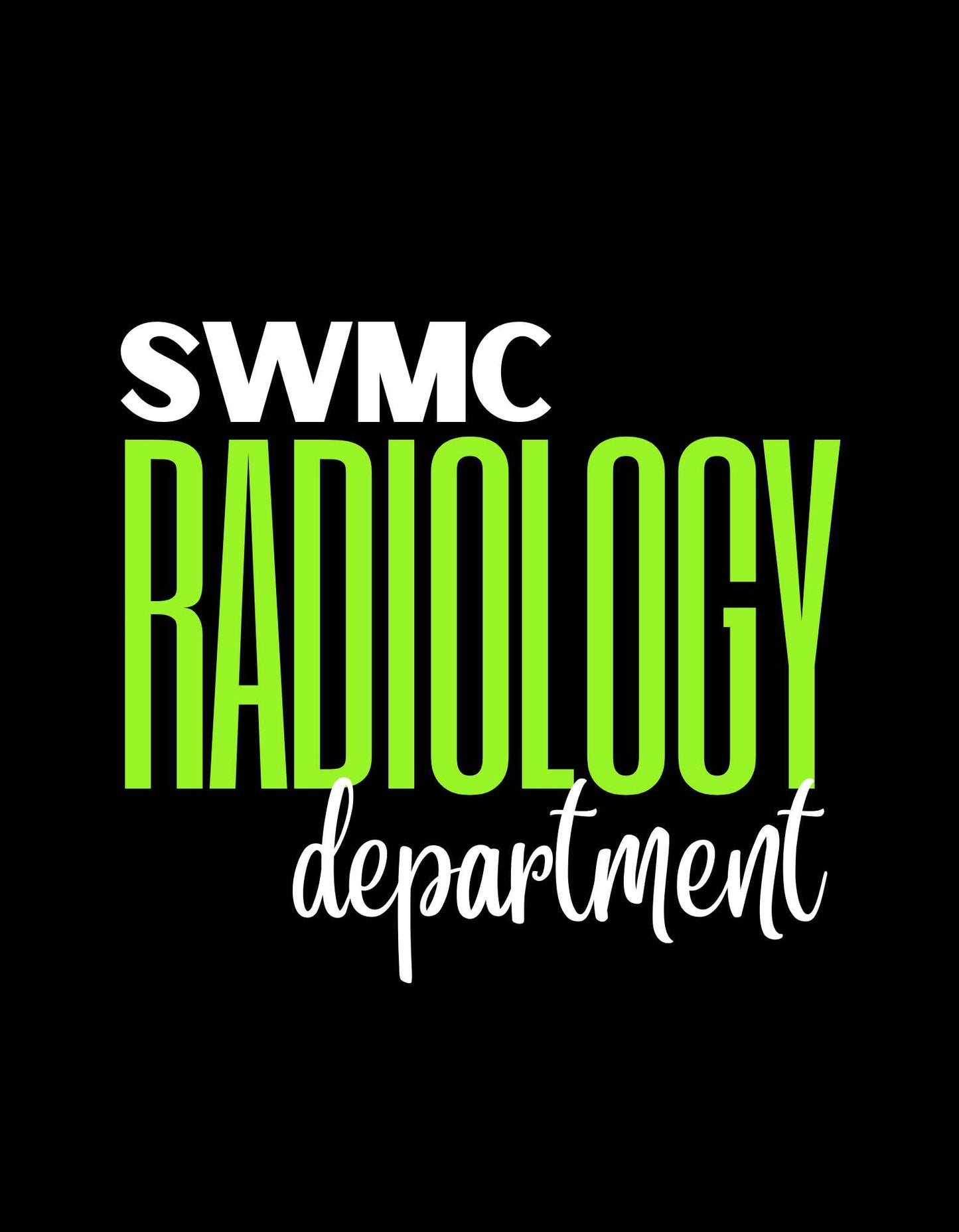 SWMC Radiology Department Apparel