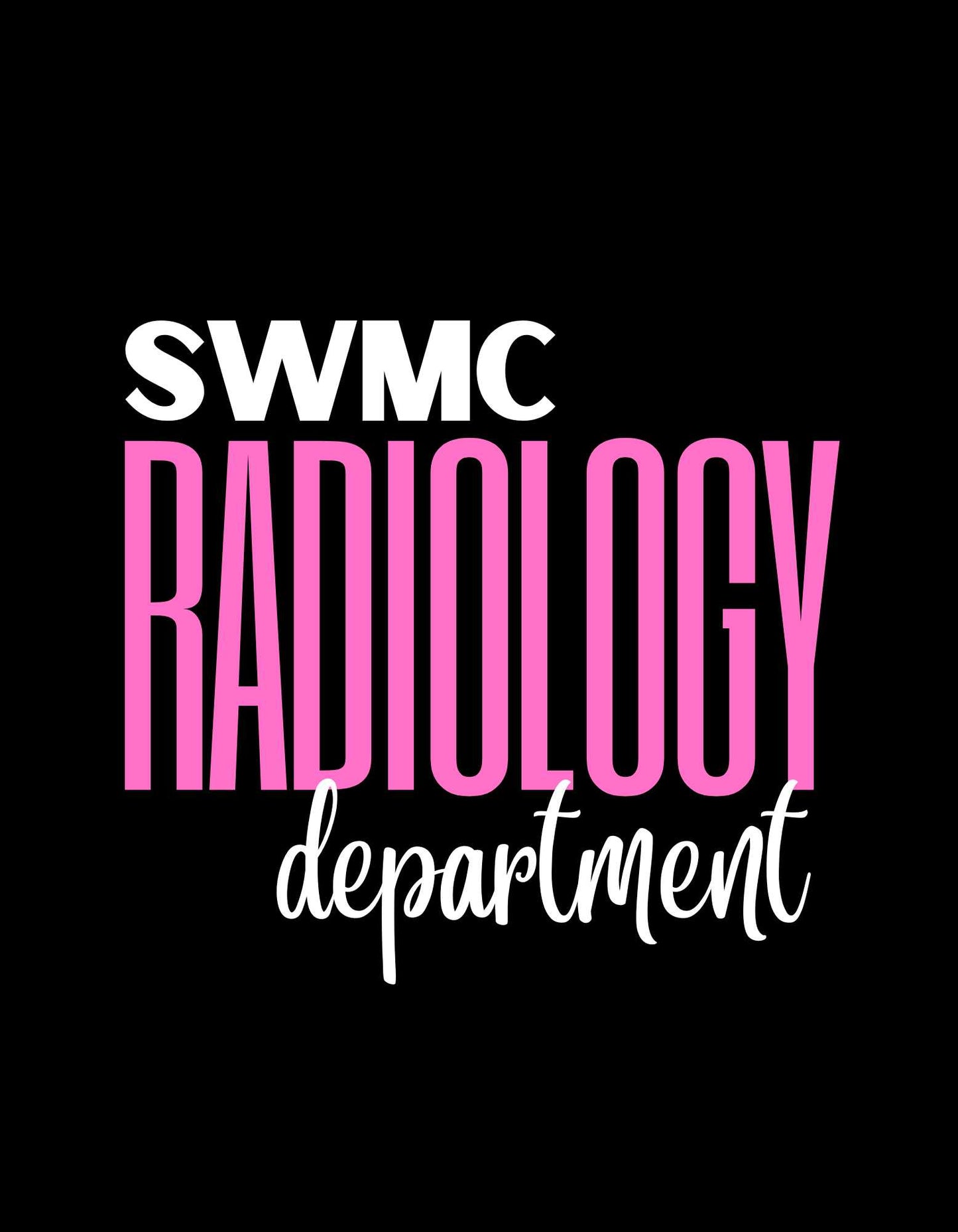 SWMC Radiology Department Apparel