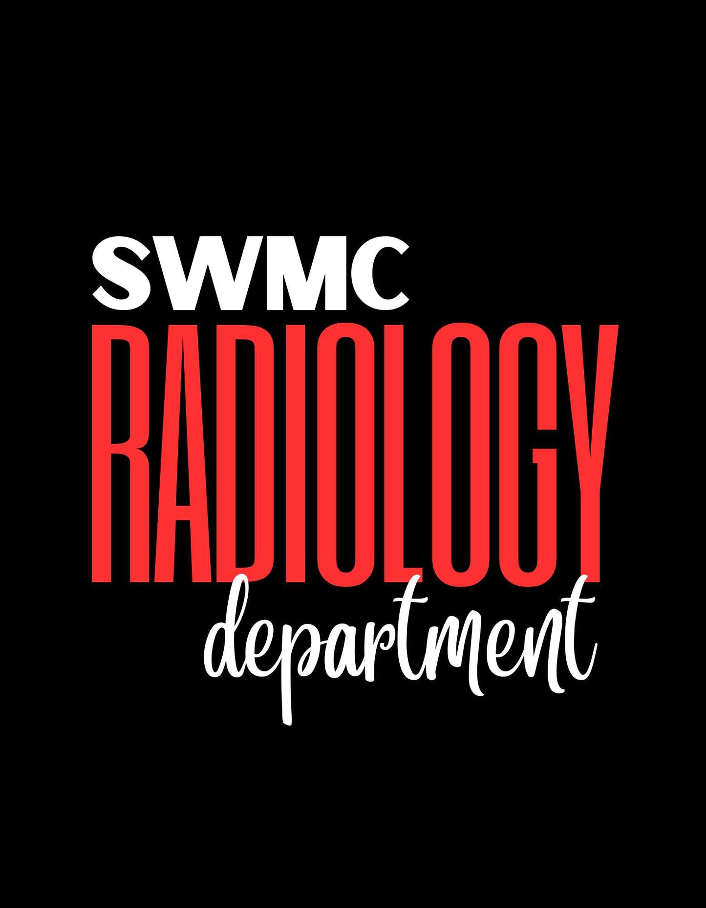 SWMC Radiology Department Apparel